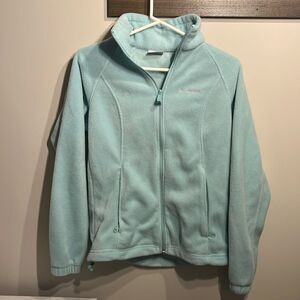 Columbia Benton Springs Full Zip Aqua Haze Blue Jacket